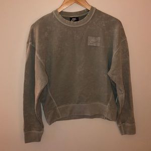 Faded Green Nike Sweatshirt